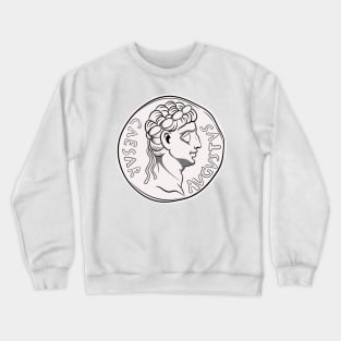 Denarius Caesar Augustus Crewneck Sweatshirt